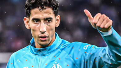 نايف أكرد يسعد أنصار مارسيليا الفرنسي نايف أكرد يسعد أنصار مارسيليا الفرنسي