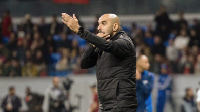 وليد الركراكي مدرب المنتخب الوطني المغربي يتحدث عن النجاعة الهجومية للأسود و الهدف القادم وليد الركراكي مدرب المنتخب الوطني المغربي يتحدث عن النجاعة الهجومية للأسود و الهدف القادم