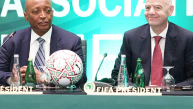 رسميًا: الفيفا يوافق على قرار الكاف بخصوص كأس أمم إفريقيا رسميًا: الفيفا يوافق على قرار الكاف بخصوص كأس أمم إفريقيا