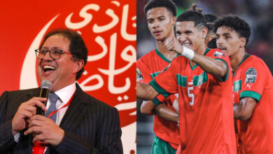 الوداد الرياضي يراهن على أيمن الوافي… صفقة نوعية تؤكد تحوّلًا استراتيجيًا في سياسة هشام أيت منا الوداد الرياضي يراهن على أيمن الوافي… صفقة نوعية تؤكد تحوّلًا استراتيجيًا في سياسة هشام أيت منا