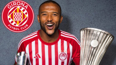 أيوب الكعبي هدف جيرونا الإسباني و المهدي بنعطية يتدخل