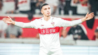 بلال الخنوس يحصل على إشادة خاصة من سيباستيان هوينِس المدير الفني لنادي شتوتغارت الألماني