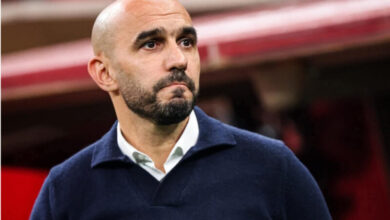 وليد الركراكي… مدرب الواقعية والشخصية القوية في المباريات الكبيرة وليد الركراكي… مدرب الواقعية والشخصية القوية في المباريات الكبيرة