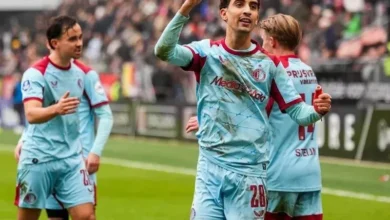 أسامة ترغالين يبعث الأمل لمدرب فينورد الهولندي روبن فان بيرسي