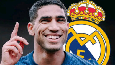 ريال مدريد الاسباني ينتظر قدوم أشرف حكيمي ريال مدريد الاسباني ينتظر قدوم أشرف حكيمي